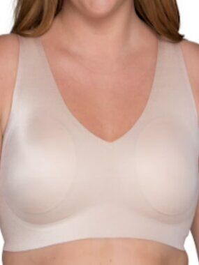 Vanity Fair Women's Beyond Comfort Sleek & Smooth Wireless Bra 72037